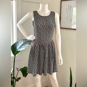 Anthropologie THML Microprint Dress with Pockets Size S
